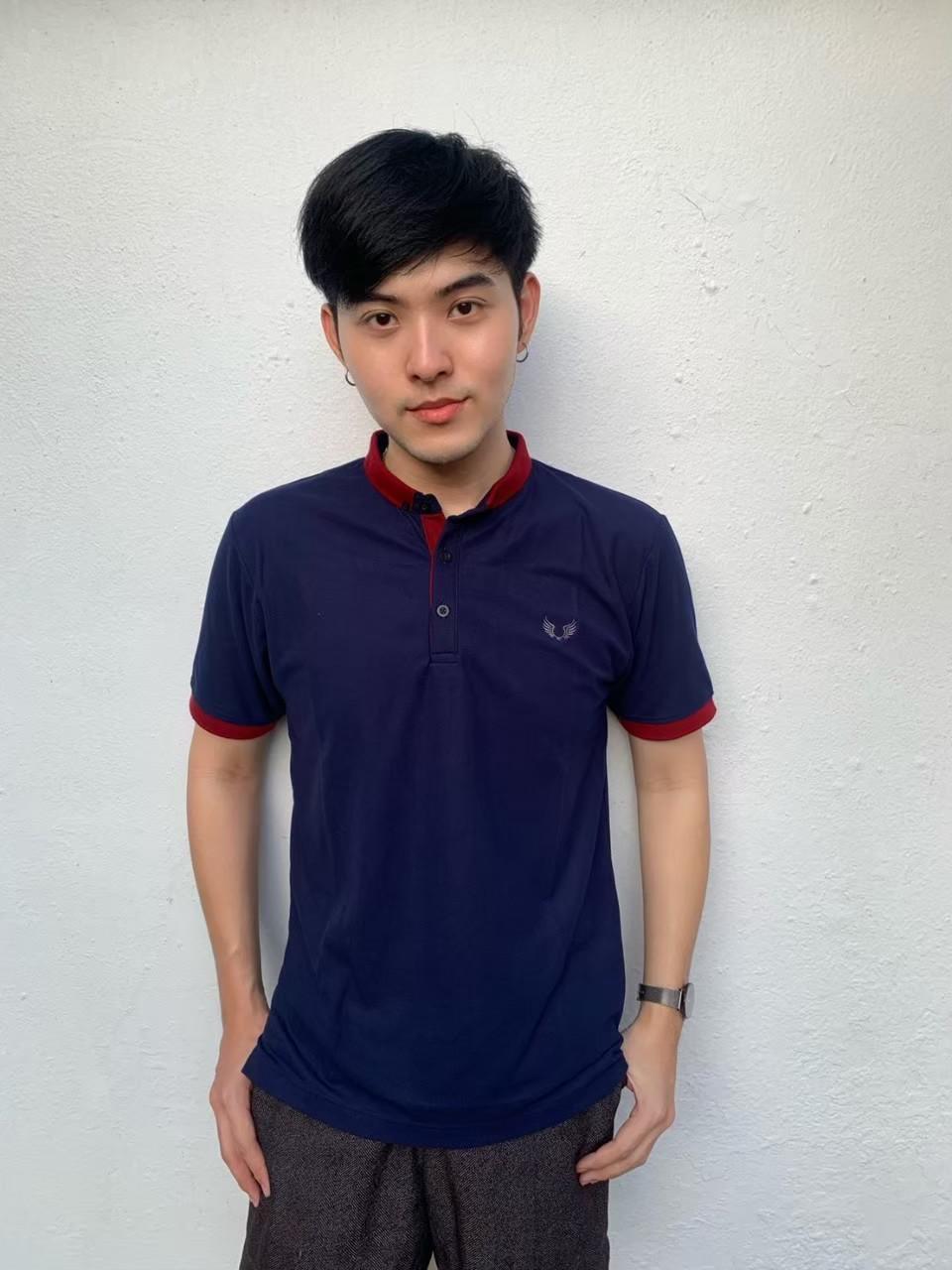 สีกรมขอบแดง_แบบกระดุมชาย